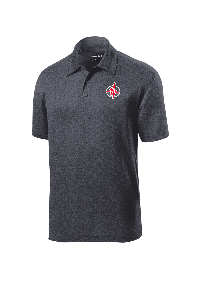 Gray Performance Polo