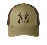 Deer Pulse Snapback Hat
