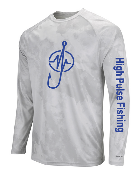 Performance Fishing Shirt Aluminum Camo